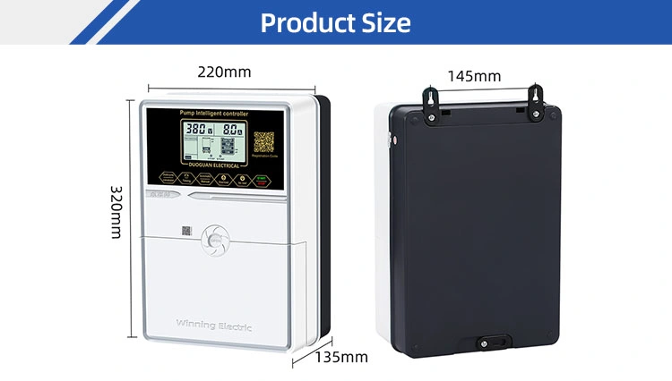 4kw 3 Phase Submersible Pump Control Panel for Deep Well Pump