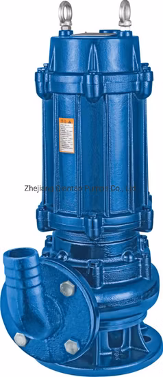 1,1 kW/1,5 PS Abwasser-Tauchpumpe mit Edelstahlgehäuse für Schmutzwasser